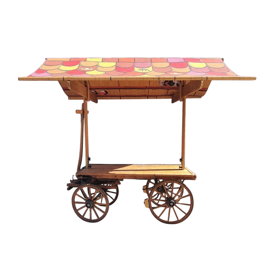 Marktstand-Wagen